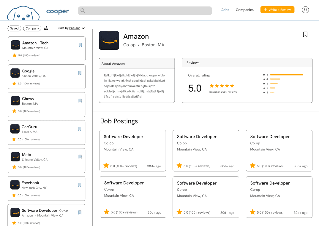 Coop Review Platform image